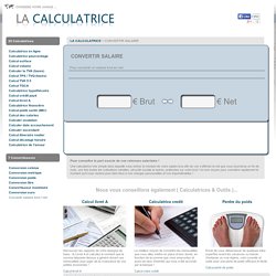 Calcul Du Salaire Brut En Net Pearltrees