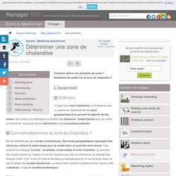 Comment Realiser Determiner Une Zone De Chalandise