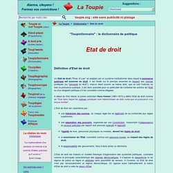 Etat De Droit Pearltrees