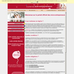 Portail Officiel Des Micro Entrepreneurs Pearltrees
