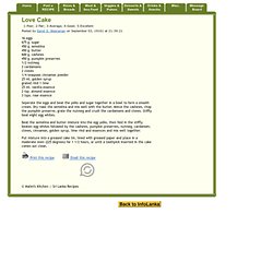 Love Cake Recipes Pearltrees