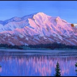 Comment peindre Montagne de Neige Glaciers Acrylique Toile | Pearltrees