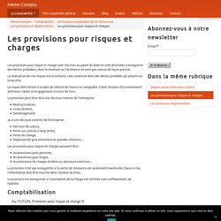 Les Provisions Pour Risques Et Charges Pearltrees