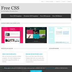 2426 Free Website Templates Css Templates And Open Source