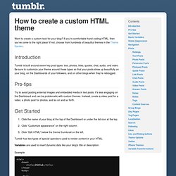 Tumblr Theme Garden Pearltrees