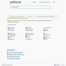 Telechargeur Youtube En Ligne Gratuit Telecharger Des