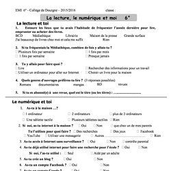 Evaluation Diagnostique Info Doc 6e Pearltrees