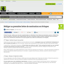 Lettre De Motivation 4 Exemples De Conclusion Pearltrees