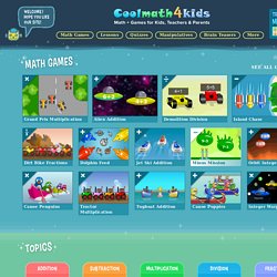 Cool Math 4 Kids Lessons Games Activities Free Online Cool