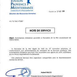 Exemple Note De Service Pearltrees