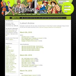 Free Anime Downloads Pearltrees