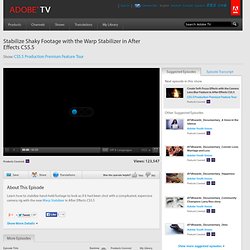 warp stabilizer after effects cs5 free download