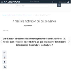 Comment Postuler A Une Offre D Emploi Anonyme Pearltrees