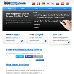 Free Widgets And Gadgets For Your Websites Pearltrees Free Widgets And Gadgets For Your