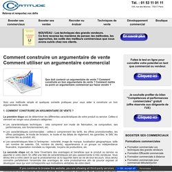 L Argumentaire De Vente Pearltrees