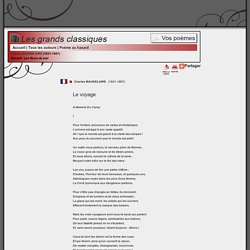 Poemes Sur Le Voyage Pearltrees