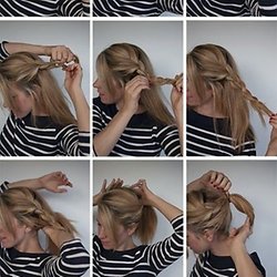 How To Do Chinese Staircase Braid Hairstyle I Made This Up