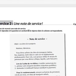Note De Service Ecrits Pearltrees