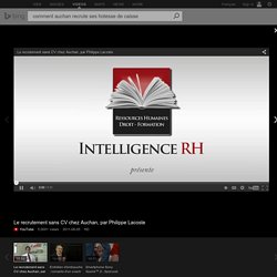 Comment Auchan Recrute Pearltrees