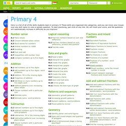 Fourth Grade Math Practice | Pearltrees