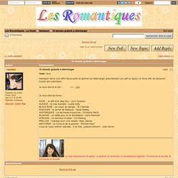 EBOOKS HARLEQUIN GRATUITS À TÉLÉCHARGER