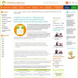 impot sur le revenu majoration acompte