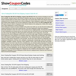 Sierra trading post 40% off | Pearltrees