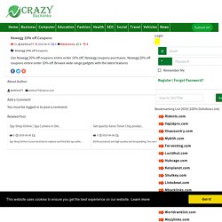 Newegg 20% off Coupon Code | Pearltrees