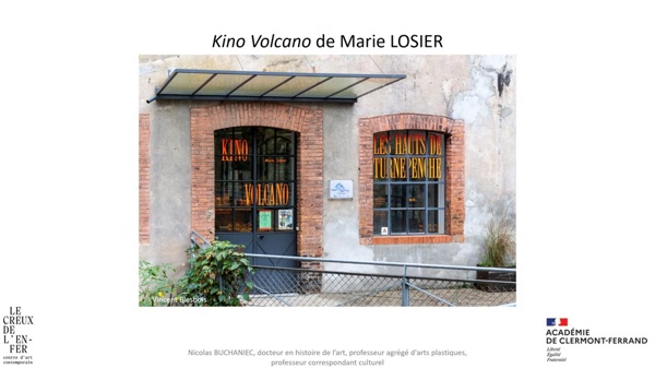Video pedagogique - Kino Volcano de Marie LOSIER